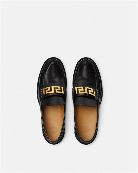 versace ring greca|Versace greca loafers male black.